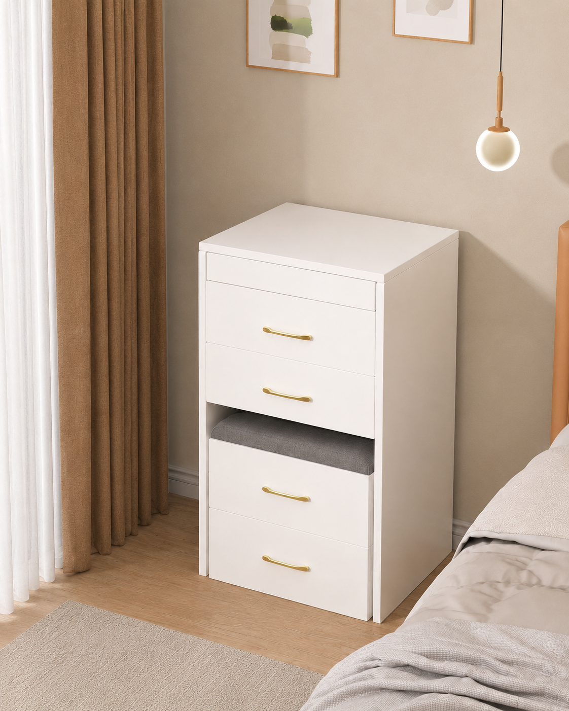 3 in 1 vanity desk