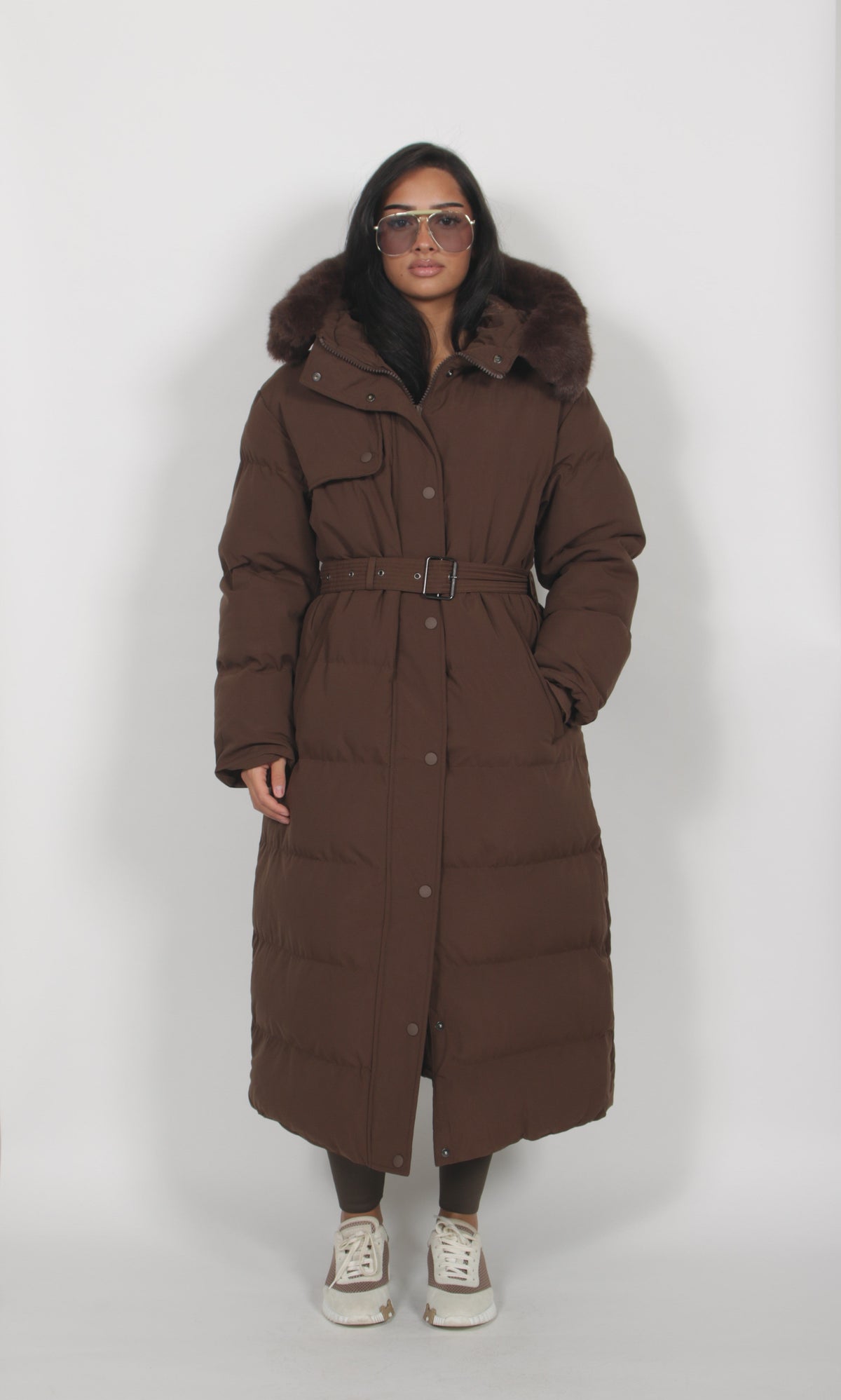 Jessica & Emily – Puffer Brown