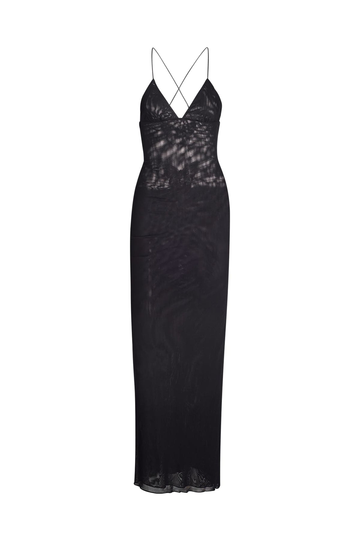 Fleur Open-Back Maxi Dress